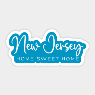 New Jersey: Home Sweet Home Sticker